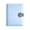 Blue, variant on huayou Simple Two Tone Snap Closure A5 Binder Notebook, Refillable Planner Journal for Daily Diary Writing, Thoughtful Friend Gift Preparation