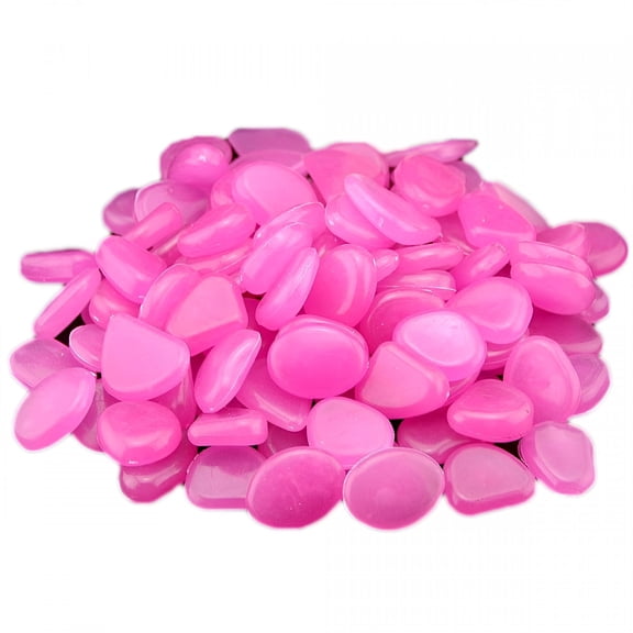 ZULAR 50 Pcs Fish Tank RocksAquarium RocksGlow in the Dark RocksGravel for Turtle