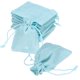 thumbnail image 1 of Uxcell 20 Pcs Bolsas de Yute con Cordón, 2.8 x 3.5 Pulgadas Bolsas de Favor para Joyas para Navidad, Acción de Gracias, Cumpleaños, Azul Lago, 1 of 7