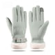 thumbnail image 1 of Guantes térmicos de invierno con forro polar grueso para pantalla táctil, para conducir, ciclismo y deportes, 1 of 5
