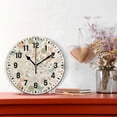 thumbnail image 2 of Yayeee 10" Wall Clock Battery Operated Quartz Round Silent Non-Ticking Home Decor, Forest Pastel, 2 of 6