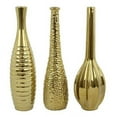 thumbnail image 1 of Aspire 9398 Vases en Or Tianna - Lot de 3&44; Or, 1 of 5