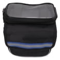 thumbnail image 3 of Bike Frame Bag, Shock Resistant Bicycle Bag Dual Zipper Reflective Tapes 600D Nylon Fabric  For Bike For Cycling For DIY Blue, 3 of 8