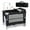 Black, variant on JOYMOR 5 in 1 Pack and Play with Changing Table, Portable Travel Crib, Baby Bassinet with Mattress