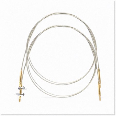 SwivelFlex Stainless Dark Brown Cords - Tangle-Free, Durable, and Stylish!