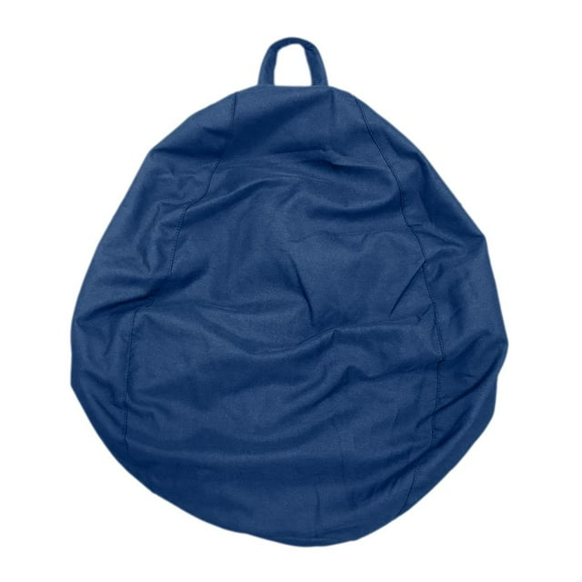 GROWTH TANK 2 Sizes Stuffed Animal Storage | Cover or Adult | Quality Zipper | Premium Canvas - Blue Blue