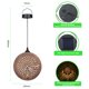 thumbnail image 4 of Lámpara de exterior Neoglint 2PCS DC2V 0.04W Solar Powered Energy LEDs Light Lantern Lámpara colgante Lámpara de exterior Diseño de forma de pavo real Control de inductor de luz sensible IPX4 Resisten Neoglint Lámpara de exterior, 4 of 7