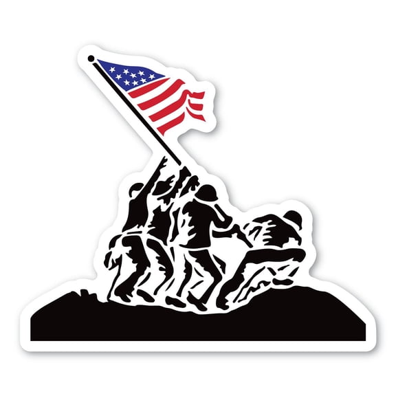 Iwo Jima Small Indoor Magnet