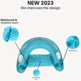 thumbnail image 2 of Silla inflable para piscina flotante, paquete de 2, para adultos, con soporte para 4 unidades, 2 of 6