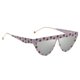 thumbnail image 3 of Marco plástico de sol del espejo del triángulo de los hombres de s mujeres Lente de marco Macarena Gafas de sol de estilo vintage para mujer, 3 of 6