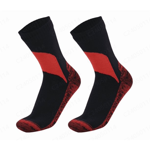 Calcetines Impermeables de Senderismo para Hombre y Mujer: Calcetines Transpirables de Media Pantorrilla para Actividades Al Aire Libre Como Acampada, Senderismo, Trekking y Esquí. Calcetines de Alto