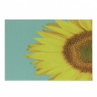  Ambesonne Sunflower Cutting Board, Helianthus