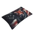 thumbnail image 2 of Fotbe Modern USA Deer Head Pillow Cases - Envelope Closure - Luxury, Extra Soft, Cooling Pillow Covers - Wrinkle, Fade, Stain Resistant-20"x30", 2 of 8