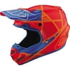 Orange/Blue Sz XS Troy Lee Designs SE4 Composite Metric Helmet