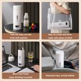 thumbnail image 5 of Water Bottle Electric Kettle, Portable Electric Kettle For Boiling Water, Small Travel Tea Kettle Automatic Shut Off, One Cup Hot Water Maker, 500ml-White, 5 of 8