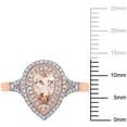 thumbnail image 2 of Everly Women's Morganite 14K Rose Gold Engagement Ring, 2 of 8