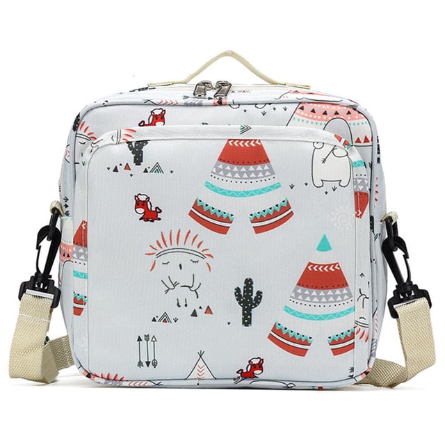 Bolsa De Pañales Para Bebés, Bolsa De Almacenamiento Con Correa Para El Hombro, Bolsa De Pañales Para Bebés De Gran Capacidad, Bolsa De Viaje Impermeable Cateissary AP007164-02