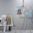thumbnail image 4 of Happy Birthday Cute Puppy Bernese Mountain Dog with Cake Gifts Party Hat Horizontal Matte Canvas Poster Berner Lover Gifts Wall Art Home Decor - 00029, 4 of 5