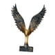 thumbnail image 5 of Estatua de ala extendida de resina, escultura, decoración de mesa, artesanías decorativas hechas a mano para estanterías ligeras, 5 of 9
