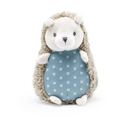 Ingenuity Premium Soft Squeak Plush Toy - Farrow the Hedgehog, Ages Newborn +