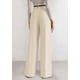 thumbnail image 4 of Pantalones PRETTYGARDEN 2025 Mujer Beige Pierna Ancha Cintura Alta, 4 of 6