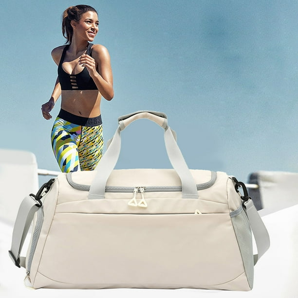 Travel Luggage Handbag Gym Bag Travel Bag With Trolley Case Rainproof Bag Travel Luggage Handbag Shoe Shoulder Bag Wet And Dry Separation Gym Bag