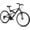 Pitch Black, variant on Hykolity Mountain Bike 27.5 Inch MTB Sport Shocker Bicycle 18 Speed Full-Suspension Outdoor Cycling for Adult Men Woman