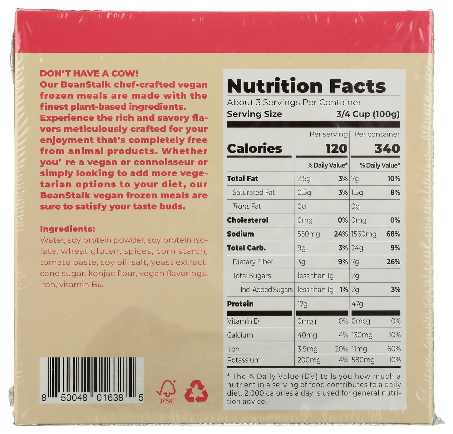 Beanstalk Plant Based Discovery Bundle (Pack of 4)