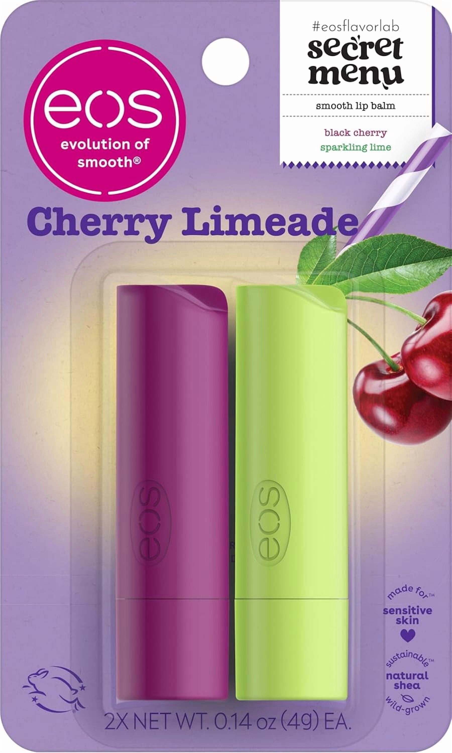Eos Secret Menu eos Flavor Lab Secret Menu Lip Balm - Cherry Limeade, Limited-Edition ...