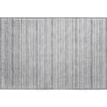 thumbnail image 2 of Addison Rugs Mayfield Washable Transitional Stripes Silver Rectangle Rug, 1'8" x 2'6", 2 of 5