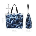 thumbnail image 5 of Kdxio Blueberry Casual Tote Bags Women Big Capacity Shoulder Bag for Women Travel Shoulder Bags Handbags, 5 of 8