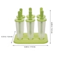 thumbnail image 2 of FELTECHELECTR 6Ud Multifuncionales Para Helados Paletas Y Gelatinas Material Verde Claro, 2 of 8