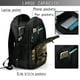 thumbnail image 4 of Fotbe Vintage Gold Leaf Skull Mochila con Estampado y Puerto USB para Hombre y Mujer, Mochila Antirrobo, Mochila de Viaje, Mochila Escolar, Mochila Universitaria, 4 of 7