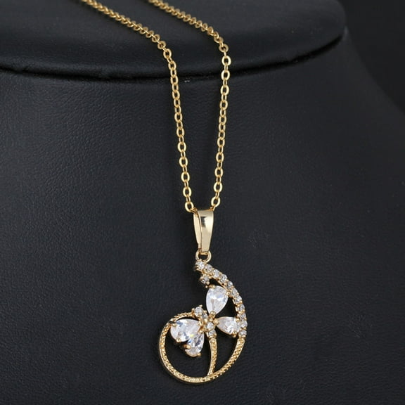 ULTNICE Dragonfly Jewelry for Women Elegant Necklace Alloy 1Pack Hypoallergenic Everyday Wear