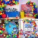 thumbnail image 5 of Kit De 100 Guirnaldas De Arco De Globos, Decoración De Fiesta Multicolor, 5 of 5