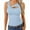 Light Blue #715, variant on Bovemsi Women's Tanks & Camis Cute Summer Tank Tops Basic Sleeveless Top Camisoles for Under Clothes