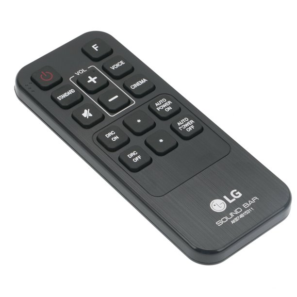 New Akb74815311 Remote Control Fit For Lg Sound Bar Soundbar Las160b Las260b Walmart Com Walmart Com