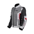 thumbnail image 4 of Cortech Hype-Flo Mens Textile Motorcycle Jacket Red/Gray XXL, 4 of 4