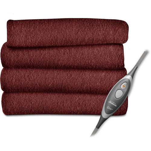 Sunbeam Heated Fleece Electric Throw