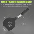 thumbnail image 5 of Homi Styles Jumbo Nylon Pancake Spatula, Wide Spatulas with Non-Stick Slotted Blade and Floral Design, 15 x 6.5 Inches Large Spatula, 5 of 6