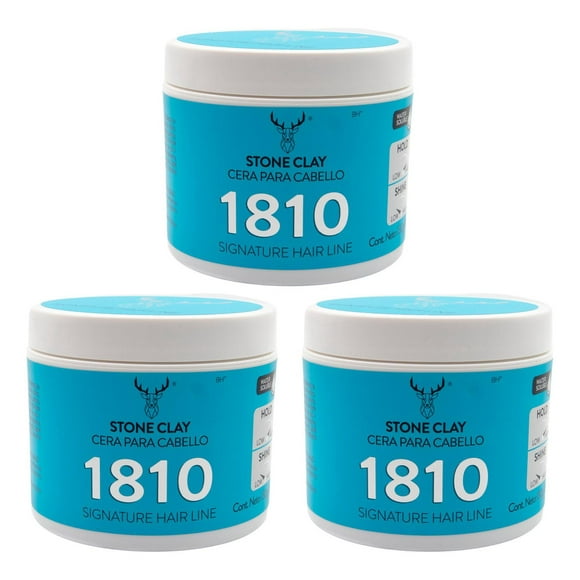 Kit X 3 Stone Clay Pomade 1810 amarillo 1