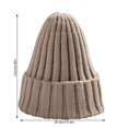 thumbnail image 4 of Qarigey Sombrero de invierno de colores caramelo para mujer Sombreros beige Qarigey AP000123-07, 4 of 6