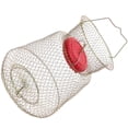 thumbnail image 4 of Caza de pesca Neta Fácil Mantenimiento Cesta de pescado para langostas Herramienta de pesca de pescado Diámetro inferior 30cm, 4 of 8