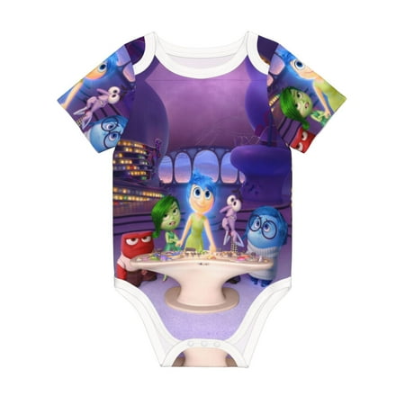 

Inside Out Jumpsuit Newborn Baby Bodysuit Infant Outfit 0-24Months Kids Short Clothes