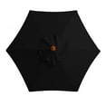 thumbnail image 4 of Parasol de Jardin Parasol d'Étal Extérieur Parasol de Plage Parasol de Soleil Toile de Remplacement, 4 of 8