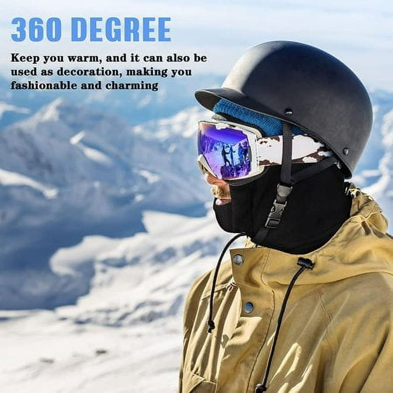ZOELNIC Balaclava Ski Mask, Windproof Face Scarf Snood