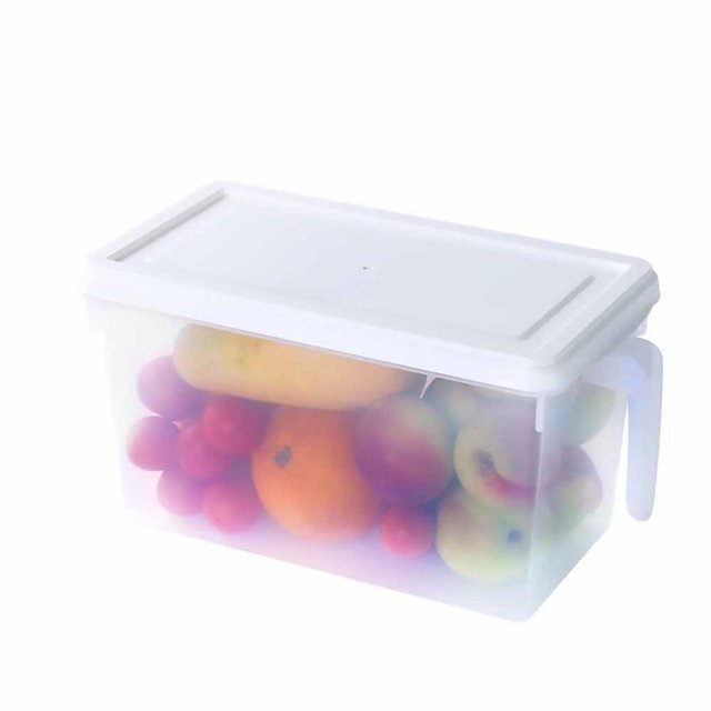 Caja De Almacenamiento De Cocina, Almacenamiento De Granos Y Frijoles, Contenedor De Alimentos Sellado, Cajas De Almacenamiento Para Refrigerador Yuarrent HA024248-01