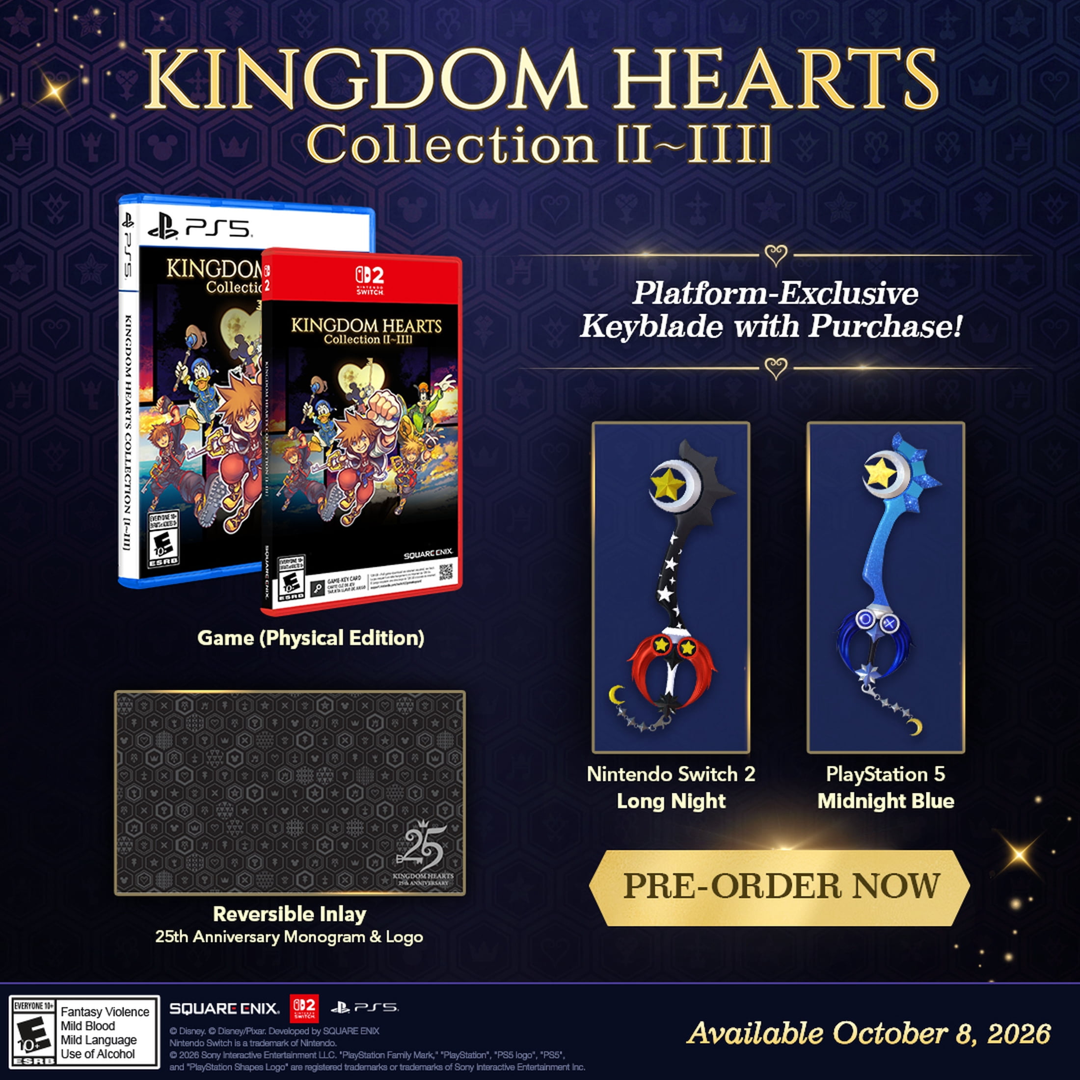 KINGDOM HEARTS Collection [I~III] - Nintendo Switch 2 Key Card