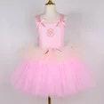 thumbnail image 4 of Disfraz de donut para niña, para fiesta de cumpleaños de Halloween, vestido de princesa con tutú elegante, ropa de vestir de donut de chocolate para niña pequeña, 4 of 5