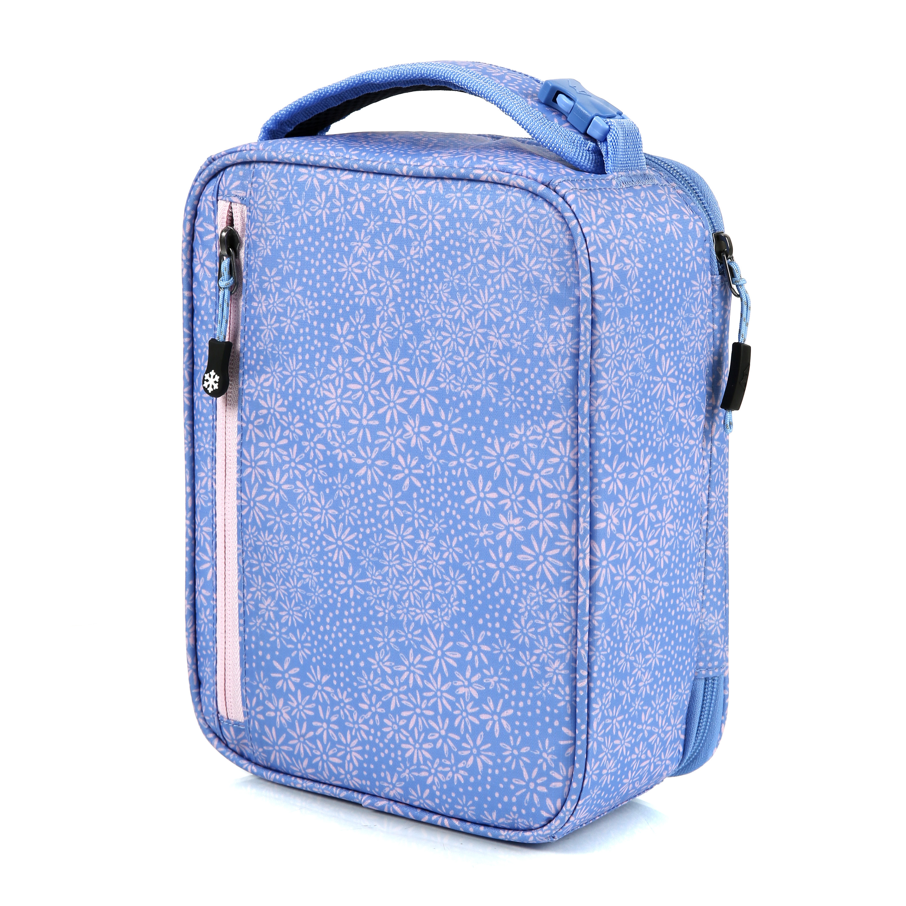 Titan by Arctic Zone Fridge Cold Insulated Lunch Box with Reusable Ice Walls - Blooming Daisies
